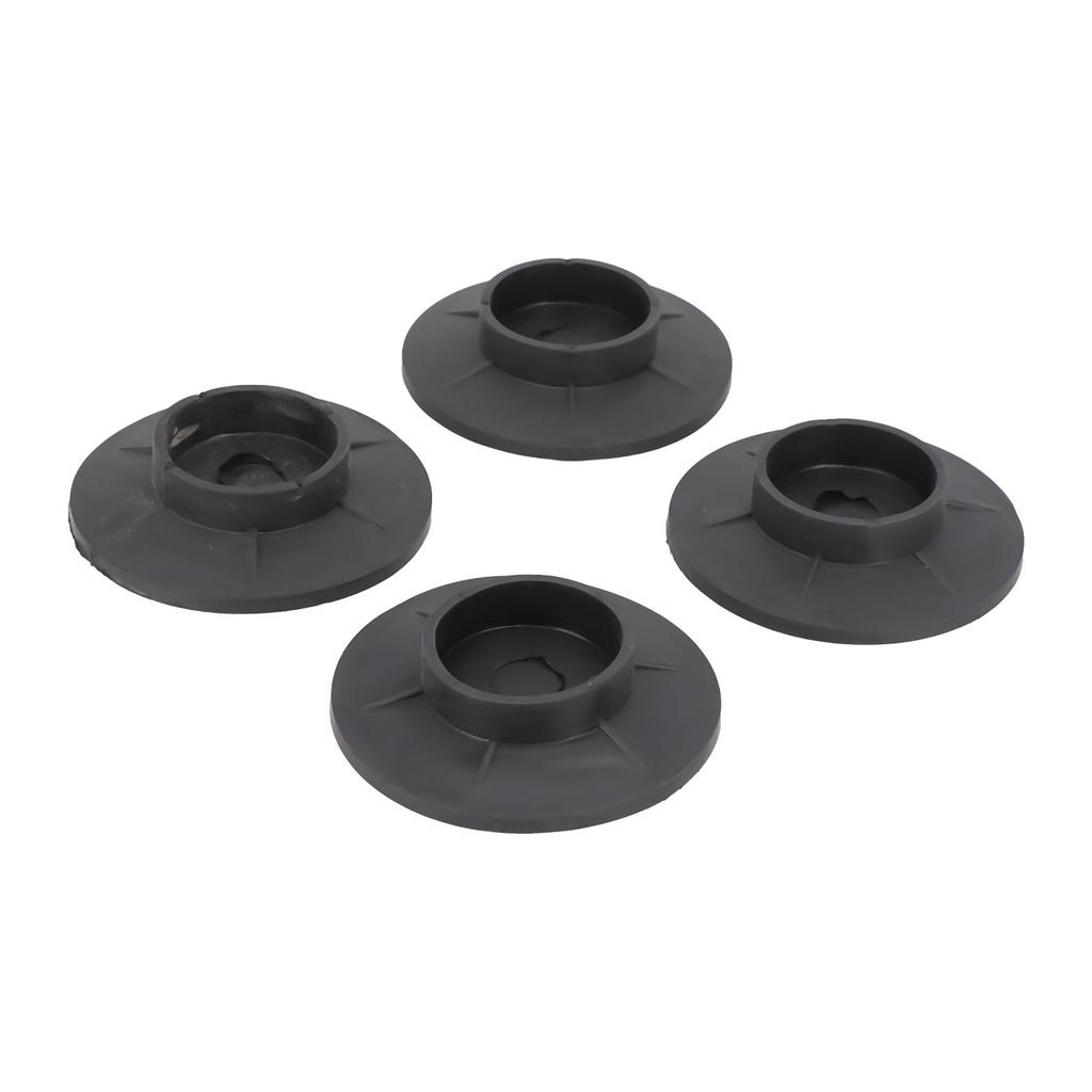 Feet Pads Washing Machine Feet Pads 4pcs Anti-Vibration Black