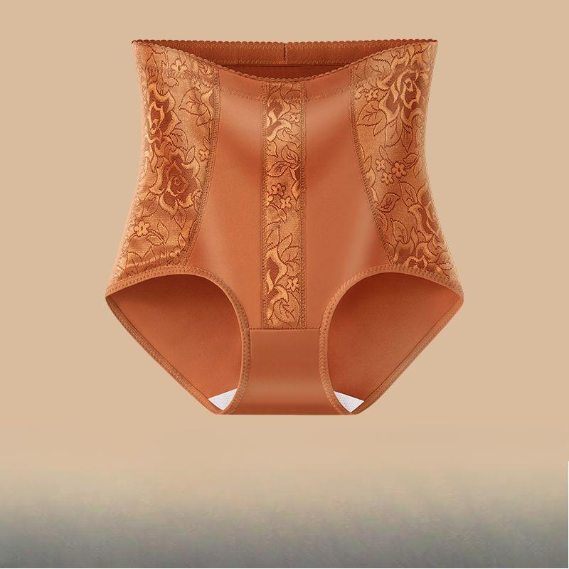 Women's Autumn and Winter Mid-High Waisted Tummy Control Butt Lifting Pants Plus-Size Waist Trainer Comfortable Shapewear Body Shaping Pants