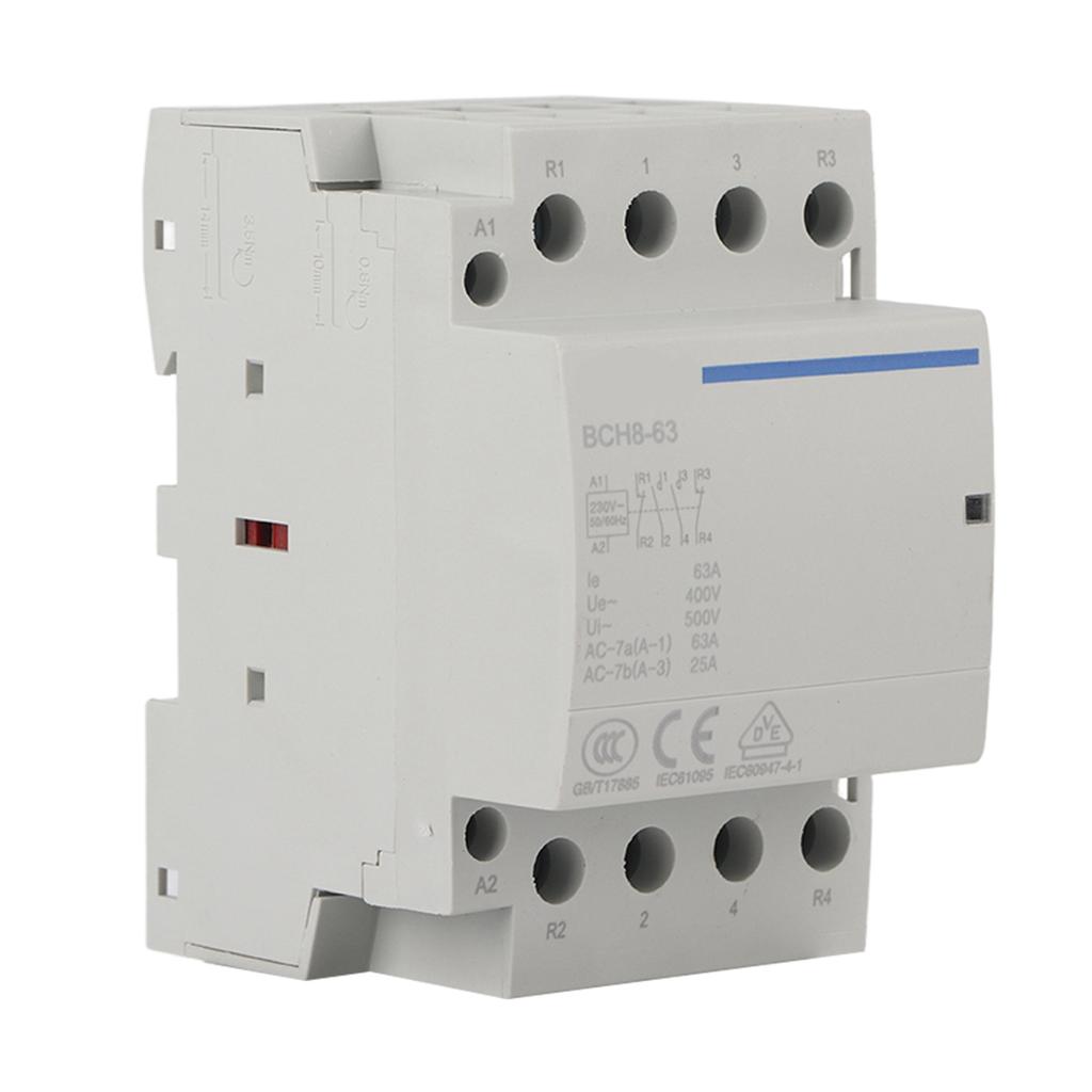 4P 63A 24V 230V 50 60Hz Haushalts-AC-Schütz 2Ö2S (230VAC)