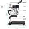 Compact Variable Speed Electric Mini Drill Press for Precision Drilling