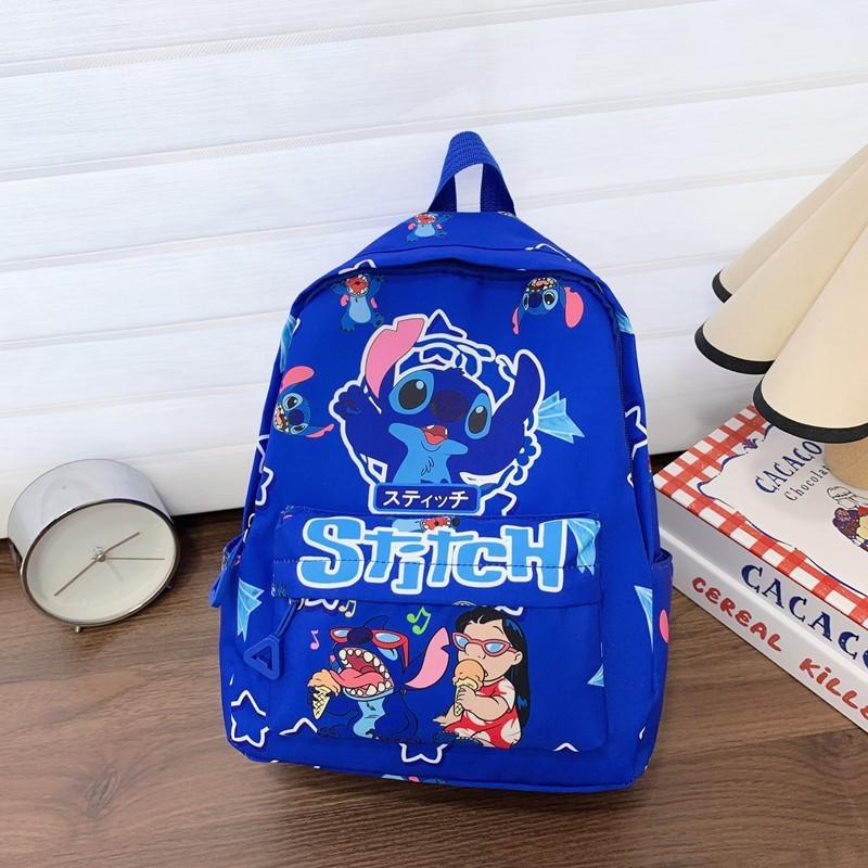 Bubble Cute Love Ice Cream Lilo Angel Cartoon Printed Backpack Children