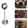 4-Piece Stainless Steel Coffee Accessory Set - Double-Head Spoon, Measuring Spoon, Latte Needle, Tamper Spoon for Home Barista/Coffee Shop, YJKJ-004