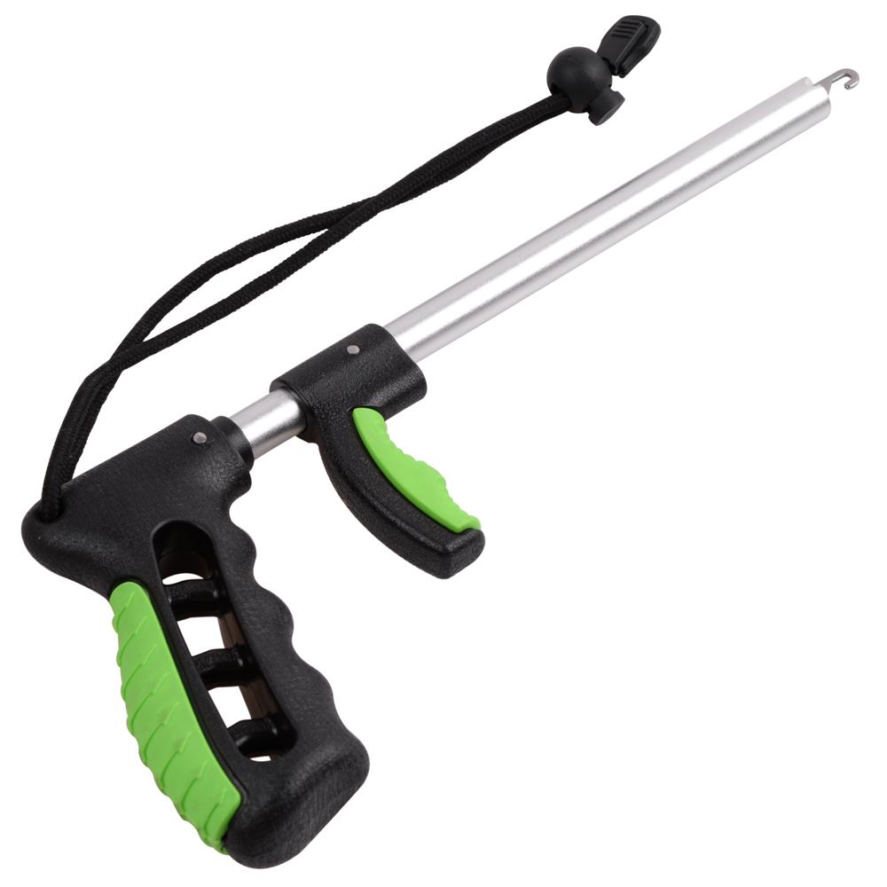 

1 шт. Экстрактор крючков для рыбалки, Инструмент для извлечения крючков, Рыболовные плоскогубцы, Расширенная рукоятка, Пружинный инструмент для извлечения крючков для морской и пресноводной рыбалки