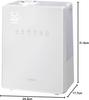 Zenken Hybrid Natural Ultrasonic Humidity Silver Quiet Operation Humidifier, Mist, Antibacterial, + Heater, Sensor, Timer, Ion,