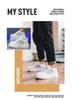 2025 Lässige weiße Herbst-Sneakers für Herren: Modischer, atmungsaktiver All-Match-Sporttrend für Studenten