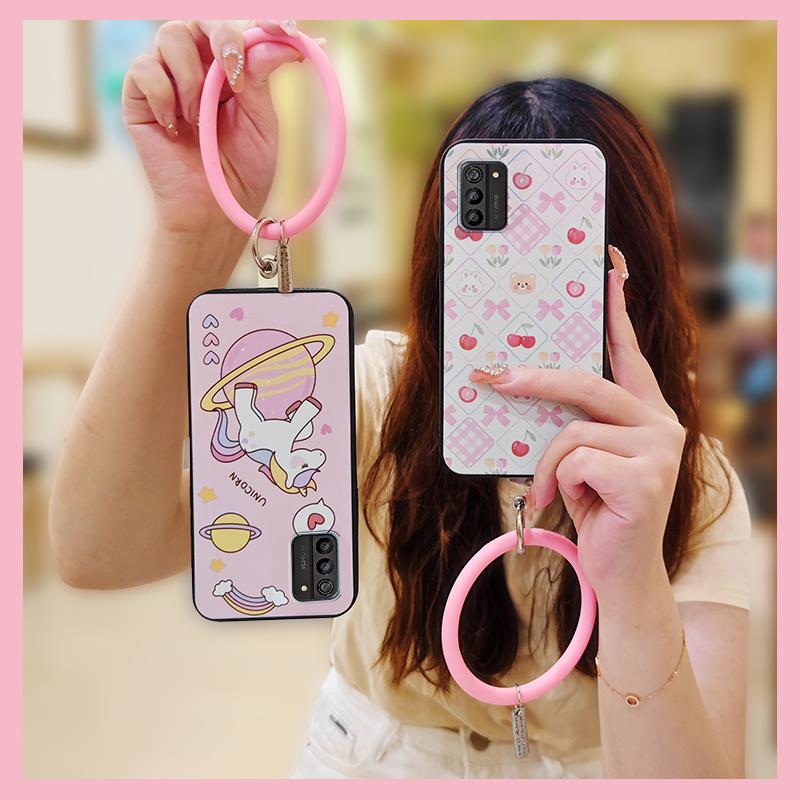 Anti-knock Bracelet Phone Case For Nokia G100 heat dissipation Back Cover Funny Solid Color Waterproof Youth Cartoon