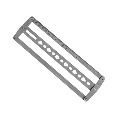 Professional Leatherworking  Alignment Tool 18 48mm Measurement  For Belts Shoulder Straps Creations