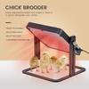 Electric Chick Brooder Heating Plate Adjustable Height Chick Cage Heater Chicken Warmer for Hen Ducklings Supplies EU Plug