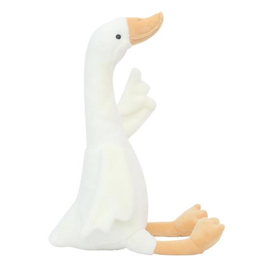 Long Neck Goose Plush Doll, Soft Stuffed Animal, Cute Fluffy Swan Pillow for Bedroom Decor, Sleep Companion Gift for Toddlers And Adults