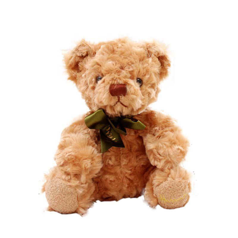 Adorable 20cm Teddy Bear Doll Plush Toy Pillow For Baby Birthday Christmas Gift