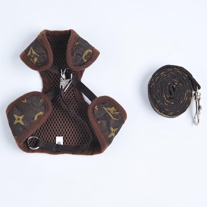 Pet Dog Chest Anti-stranglehold Traction Rope Adjustable Set