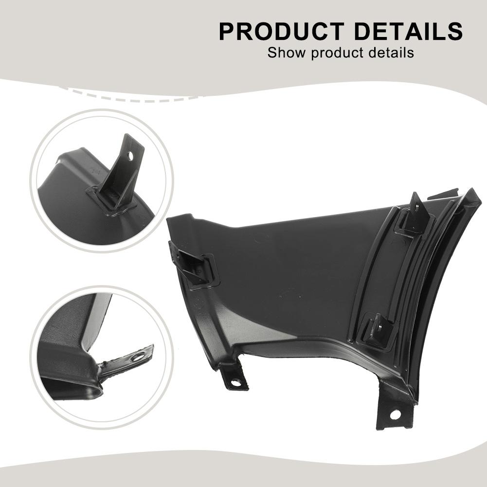 Front Air Duct Front Bumper Vent Bumper Replacement Thermoplastic Construction Easy To Install Non-deformation