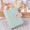 Mini Portable Notebook M5 PU DIY Binder Notebook Simple Loose Leaf Notebook  Diary