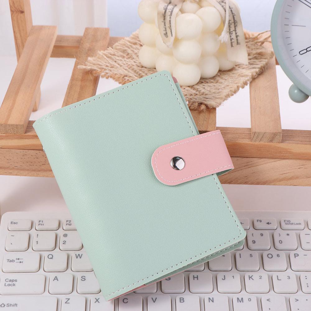 Mini Portable Notebook M5 PU DIY Binder Notebook Simple Loose Leaf Notebook  Diary