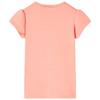 Neon Coral T-shirt for Children 92/104/116/128/140