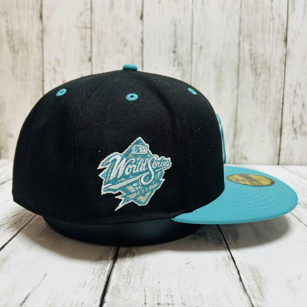 [USED] Goku NEWERA New York Yankees 59FIFTY Turquoise Blue