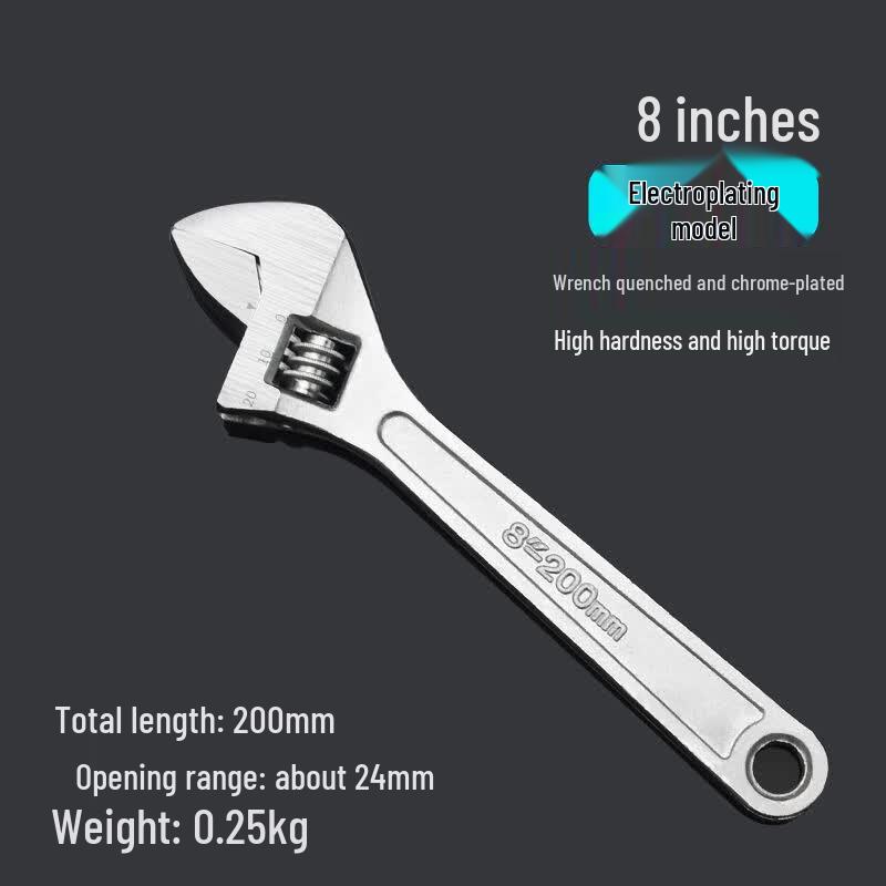 Gongbang Large Opening Adjustable Wrench