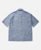 Prism Works Wave Denim Half Shirt _ Light Blue