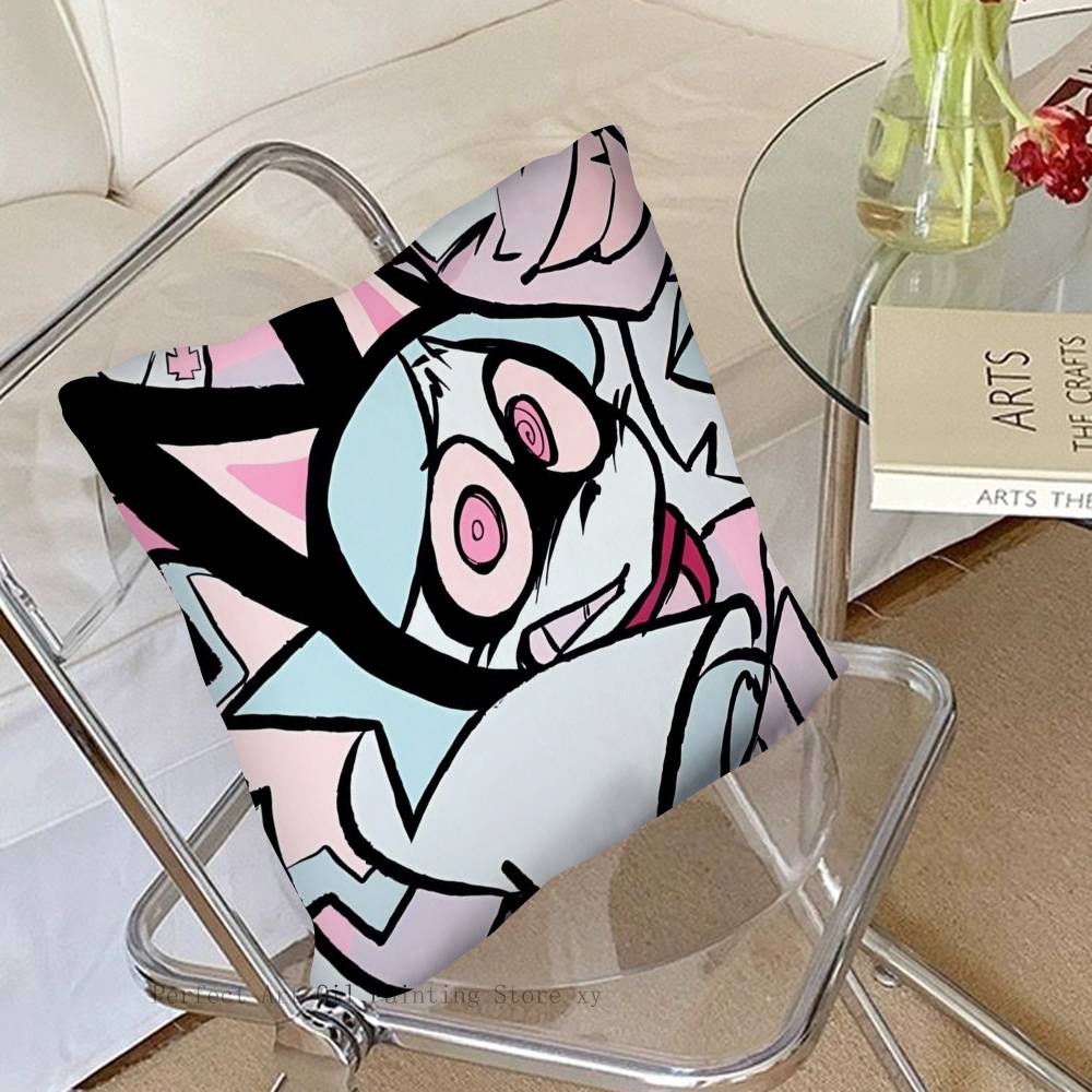 1Pc Psychocuties Pillow Case Fashion Square Pillowcase Bedroom Sofa Room Ins Decoration Leisure