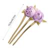 Agrafe de Păr Chinezești Accesorii de Păr 3 Dinți Aliaj Clasic Agrafe de Păr Florale pentru Femei Fete Accesorii Coafură