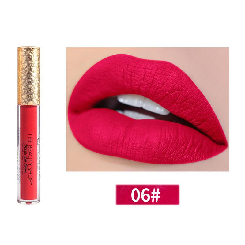 Velvet Matte Lip Glaze: Easy Color, Moisturizing, and Vibrant Lipstick
