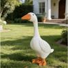Nordic Resin White Goose Home Decor Ornament