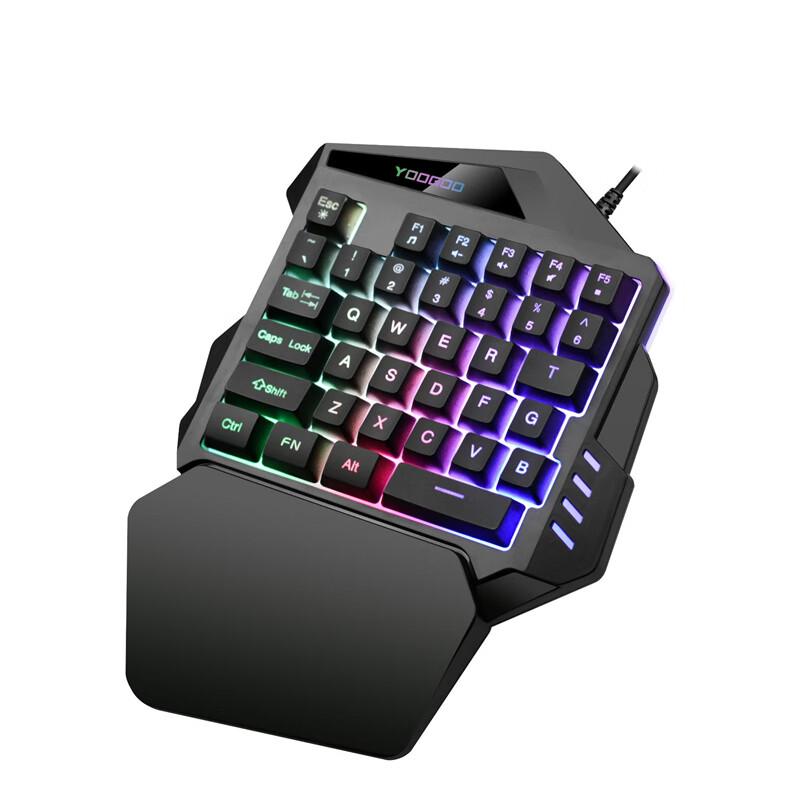 

Shixi G94 RGB Wired One-Hand Gaming Keyboard