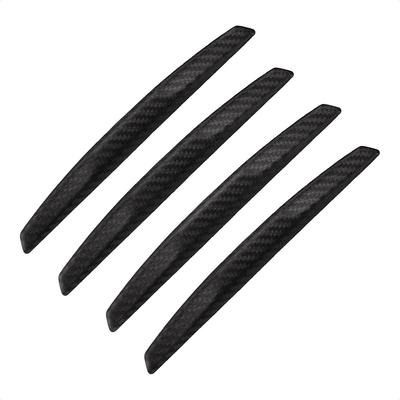 Secchuu Araba Dış Kapı Karbon Fiber Silikon Çarpışma Carmate Dikiz Aynası Yan Kapı Tampon Koruyucu Kapı Koruyucuları 4'lü Paket için Koruyucular,