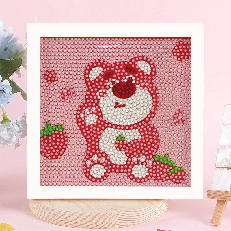 Sanrio Children's Diamond Painting with Frame Stickers - DIY Handmade Gift Set