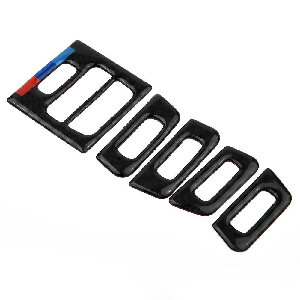 Εσωτερική επένδυση εξόδου αεραγωγού από ανθρακονήματα αυτοκινήτου για BMW E90 E92 E93