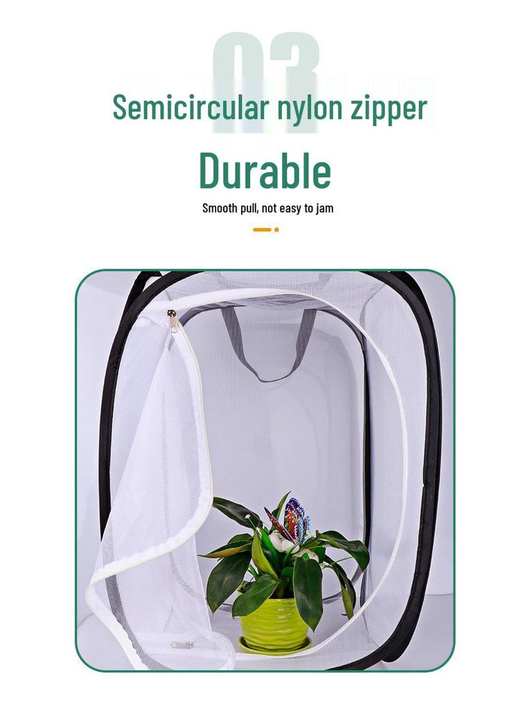 Cușcă de Observare Primăvara Fluturi și Călugăriță - Habitat de Creștere Insecte Pliabil