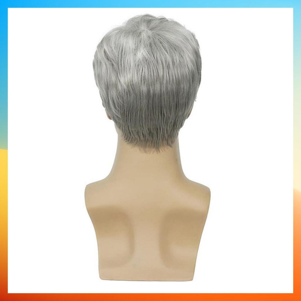 2025 Moda europeană perucă dreaptă scurtă pentru bărbați HW835