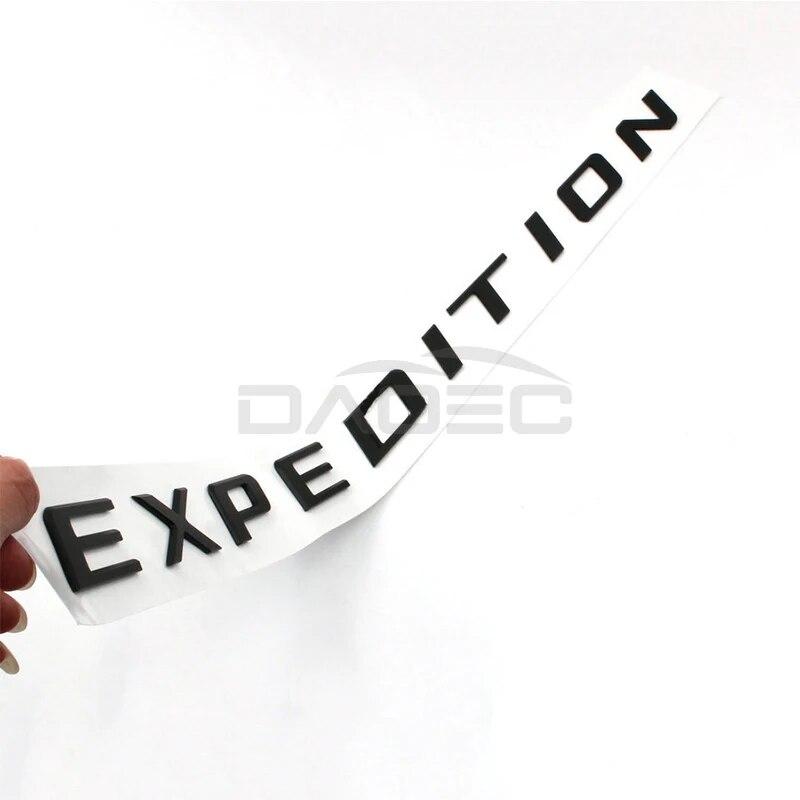 

Автомобиль 3D ABS голова капот буквы логотип значок эмблема наклейки Стикеры для Ford Expedition 2016 2018 аксессуары матовый черный