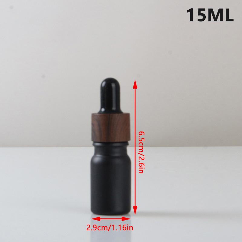 1PC 5-100ml Dropper Bottles With Scale Reagent Eye Drop Amber Glass Aromatherapy Liquid Pipette Bottle Refillable Bottles Travel