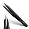 Spitzpinzette Feine Spitze ByMilly 100 Edelstahl Präzision Professionelle Qualität Augenbrauen Haarentfernung Unerwünschte Wimpern Stressfrei Nagel Unisex