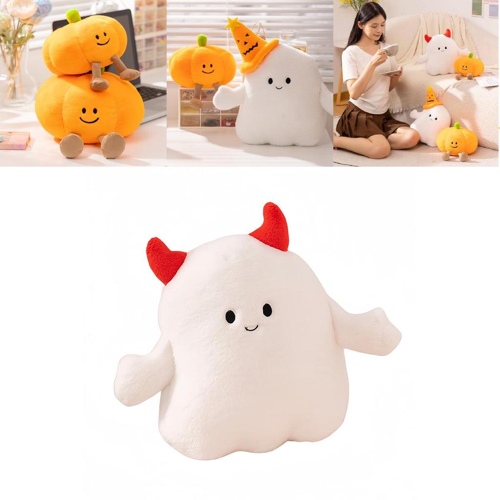 Adorable Plush Pumpkin Doll Halloween Decoration Soft And Cuddly Plush Toy For Kids