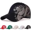 Unisex Golden Dragon Printing Baseball Caps Outdoor Adjustable Spring And Autumn Casual Sunscreen Hat