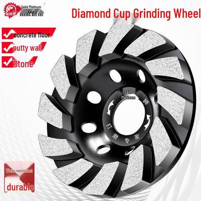 Diamond Grinding Disc for Concrete and Wall: Angle Grinder Wheel for Cement, Marble, and Floor Polishing