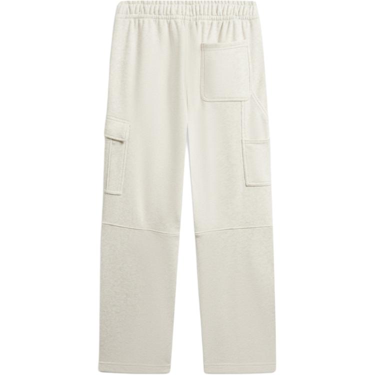 Li Ning Casual Pants Men's Heather Gray Tile Gray Moderate Sweatpants AKLW003-4