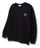 TI.GLAKE Tk Club Black Sweatshirt [Fleece Lining]