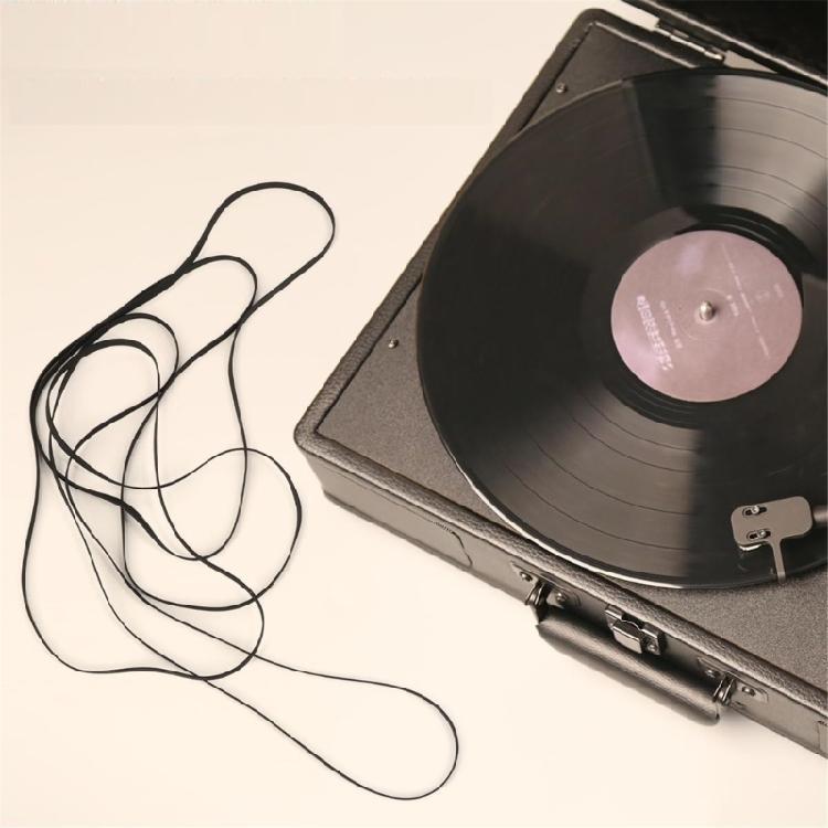 10Pcs Turntable Belt for Record Player Belt Replacement Rubber Flat Drive Belt Repair Turntable Belt 190-471mm