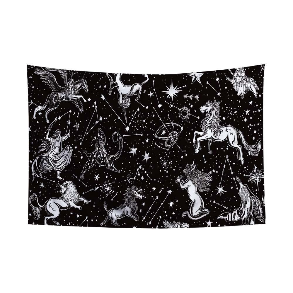 Fluorescent Festival Atmosphere Wall Hanging - Artistic Decoration Cloth