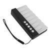 Keyboard Piano Toy with 7 Color Gradient Lights Black Portable Light Up Keyboard Piano Musical Instrument Toy
