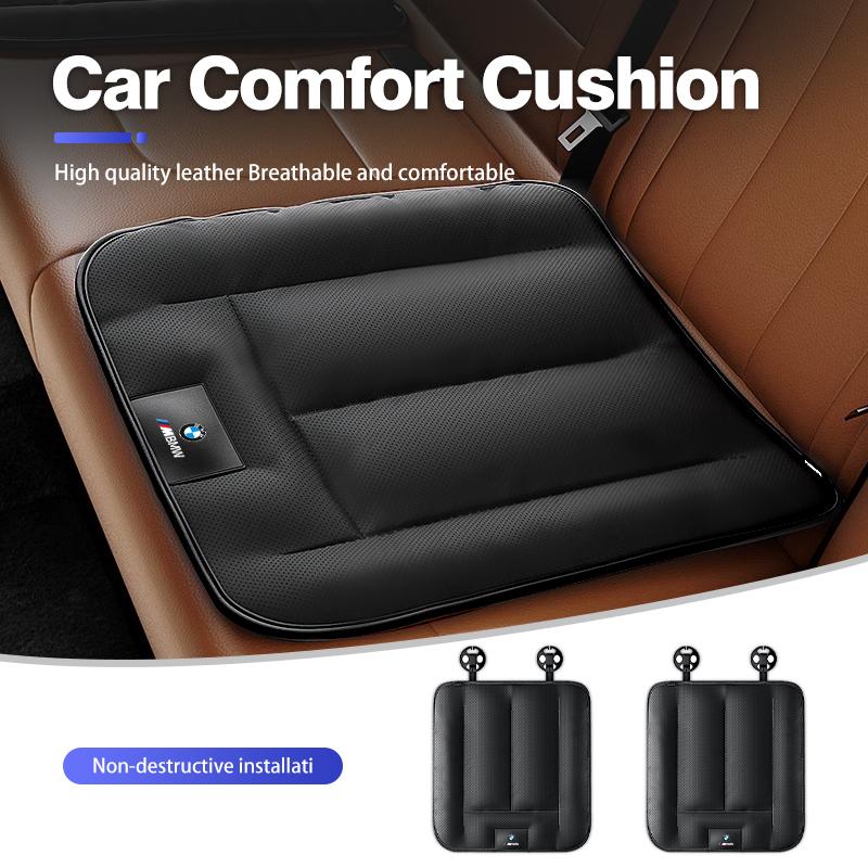 For BMW Car Breathable Leather Seat Cushion Non-slip Auto Accessories E90 E60 E46 E39 F30 F10 E87 X3 X4 X5 X1 G30 G20 BN7