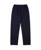 NTET [Fleece Lined] Plain Straight Pants Navy