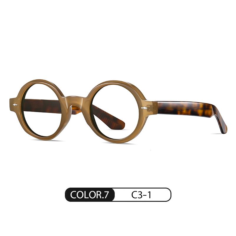 

1Pcs New Retro Round Anti-Blue Light Glasses Driving Polarized Sunglasses Fashion Trend Anti-Blue Light Glasses