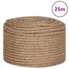 Vidaxl Sznur Jutowy, 25 M Długości, 10 Mm Grubości