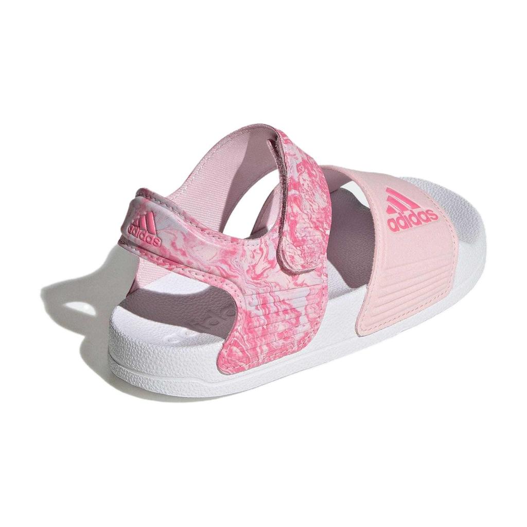 adidas Adilette Sandals Clear Pink Pink Fusion Cloud White (GS) Kids Sneakers ID2624