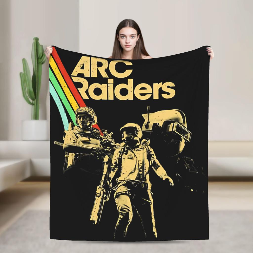 Arc Raiders Video Games Accessories Blanket Cozy Soft  Throw Blankets for Living Room 50x60 Inches Multiple Sizes Bedding Throws