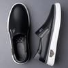 Fashion Versatile Men's Leather Casual Shoes Handmade Slip-On Loafers Comfortable Walking Shoes Outdoor Male Driving Footwear Sneakers